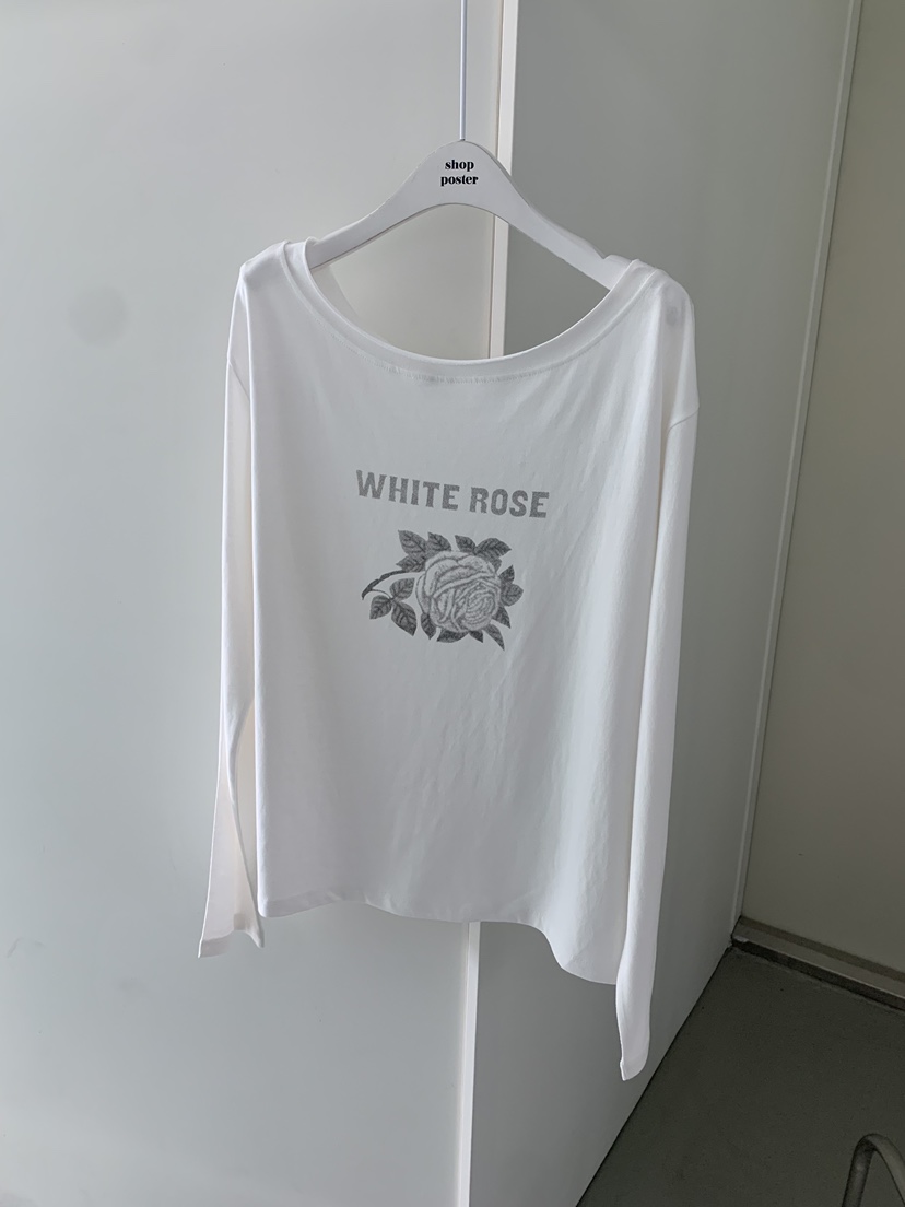 SHOP POSTER東大門㊣直郵女士新款真品熱賣職業推薦長袖T恤SHOP_POSTER長袖T恤圖色5