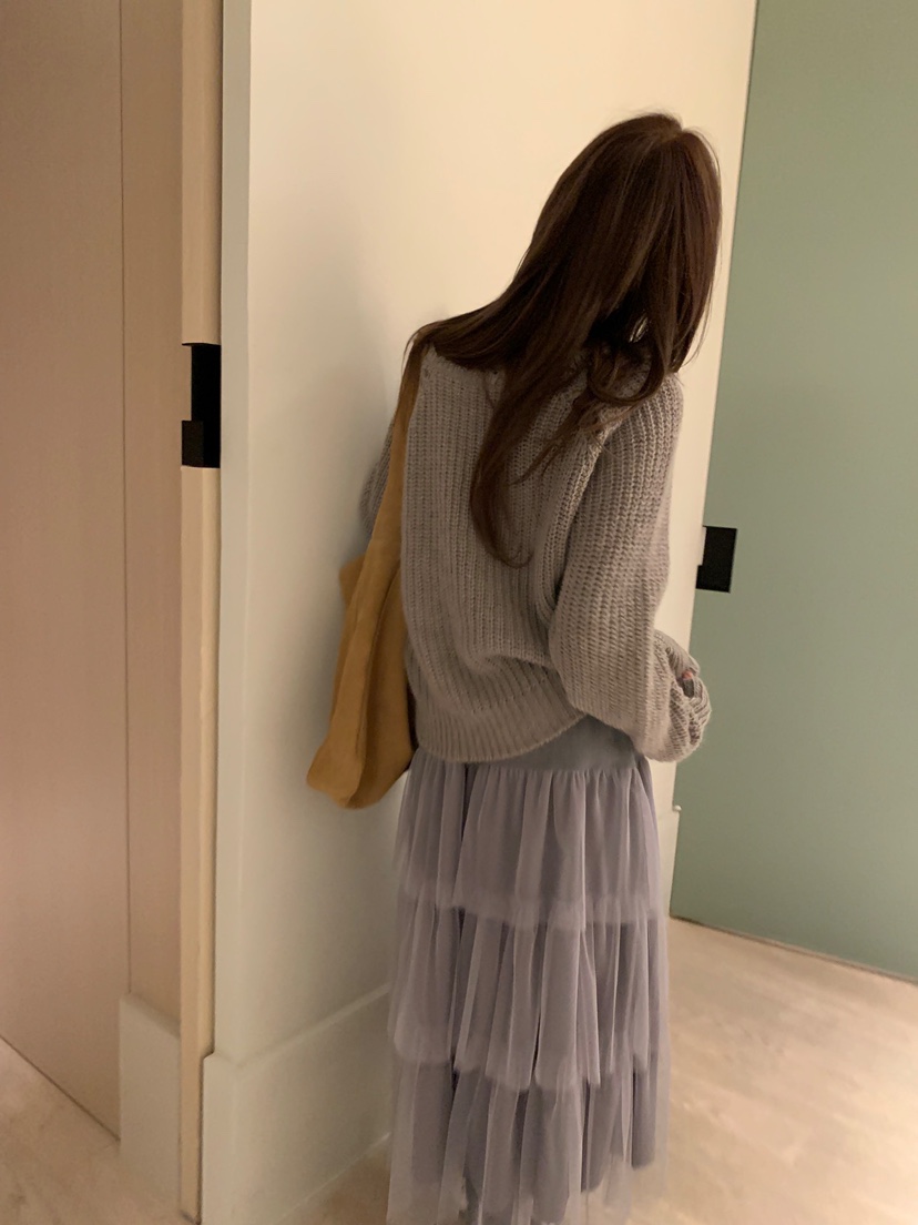 SHOP POSTER東大門㊣代購女裝新品熱賣半身裙中短裙荷葉邊SHOP_POSTER半身裙/中短裙