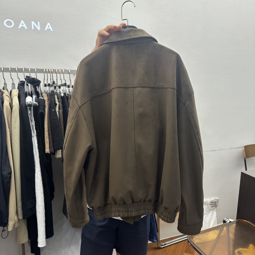 MOANA東大門㊣實拍女士新款真品人氣休閑熱賣推薦夾克絨面革MOANA夾克