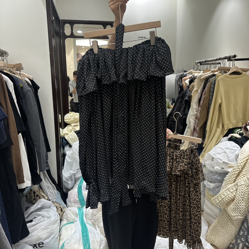 THEMORYPARK韓國代購㊣女裝新品休閑推薦職業25秋冬襯衫蕾絲衫THE MORY PARK襯衫/蕾絲衫圖色2