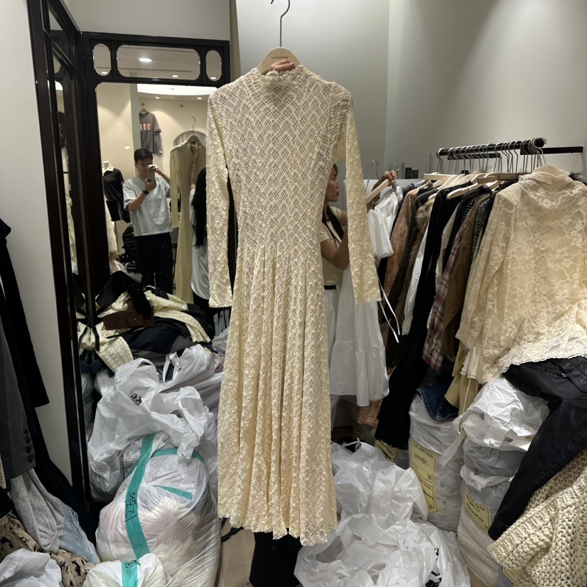 THEMORYPARK東大門㊣直郵女裝新品真品職業25秋冬人氣連衣裙THE MORY PARK連衣裙