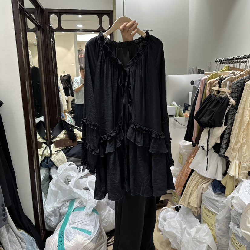 THEMORYPARK韓國直郵㊣女裝新款真品推薦25秋冬職業熱賣連衣裙THE MORY PARK連衣裙圖色2