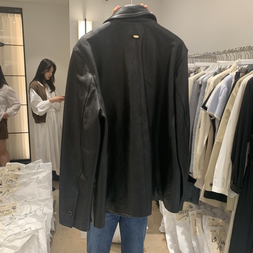 VENIR-a東大門㊣直郵女裝新品職業休閑熱賣時尚人氣皮衣皮革VENIR-a皮衣