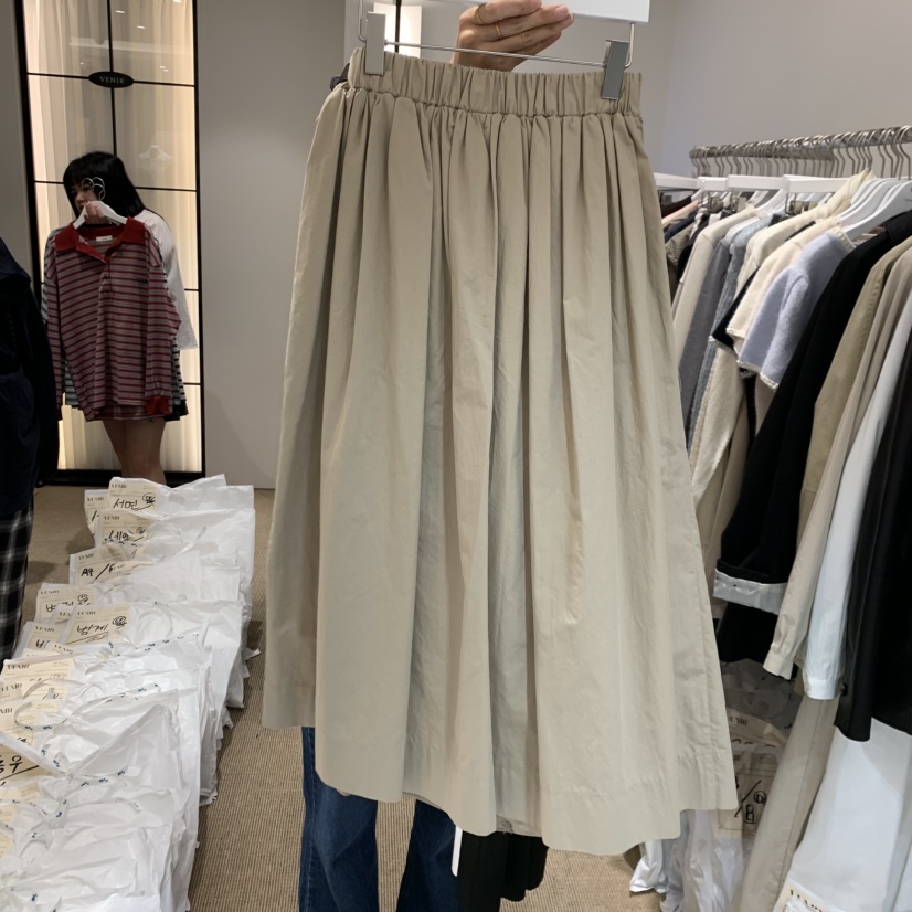 VENIR-a韓國代購㊣女士新品人氣25秋冬休閑熱賣半身裙中短裙VENIR-a半身裙/中短裙