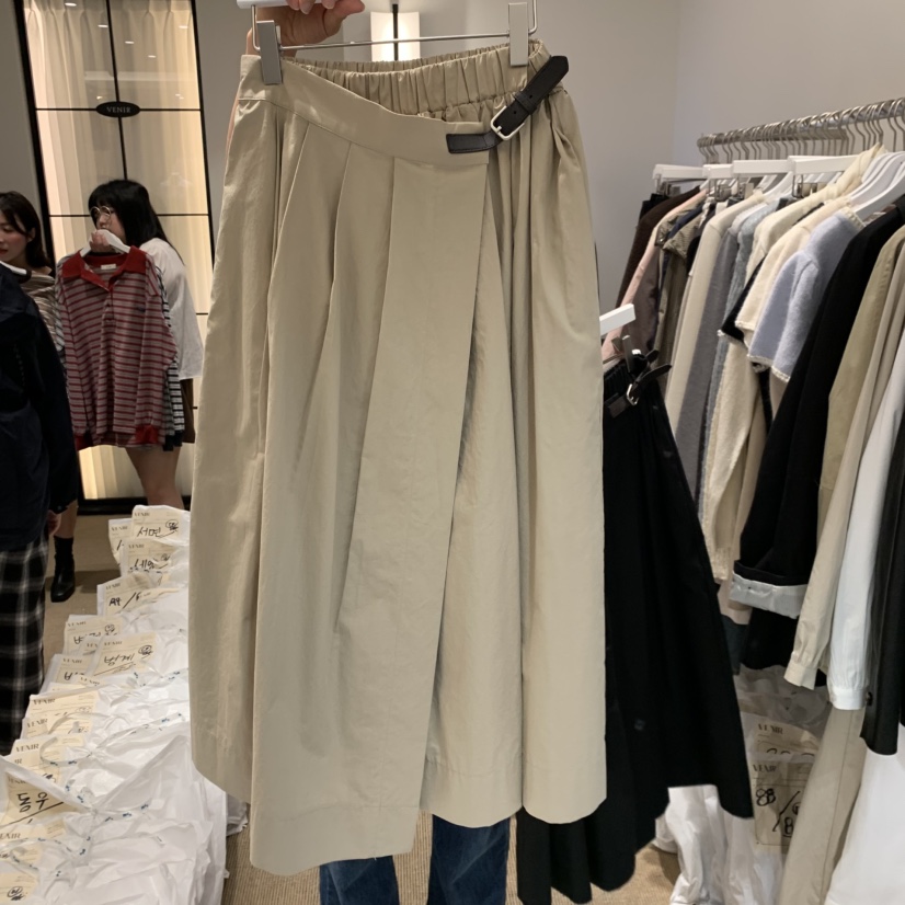 VENIR-a韓國代購㊣女士新品人氣25秋冬休閑熱賣半身裙中短裙VENIR-a半身裙/中短裙
