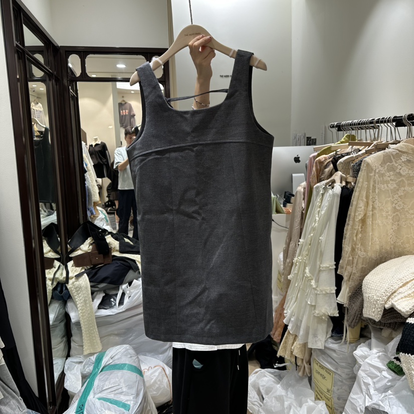 THEMORYPARK韓國直郵㊣女士新品推薦熱賣人氣真品休閑連衣裙THE MORY PARK連衣裙