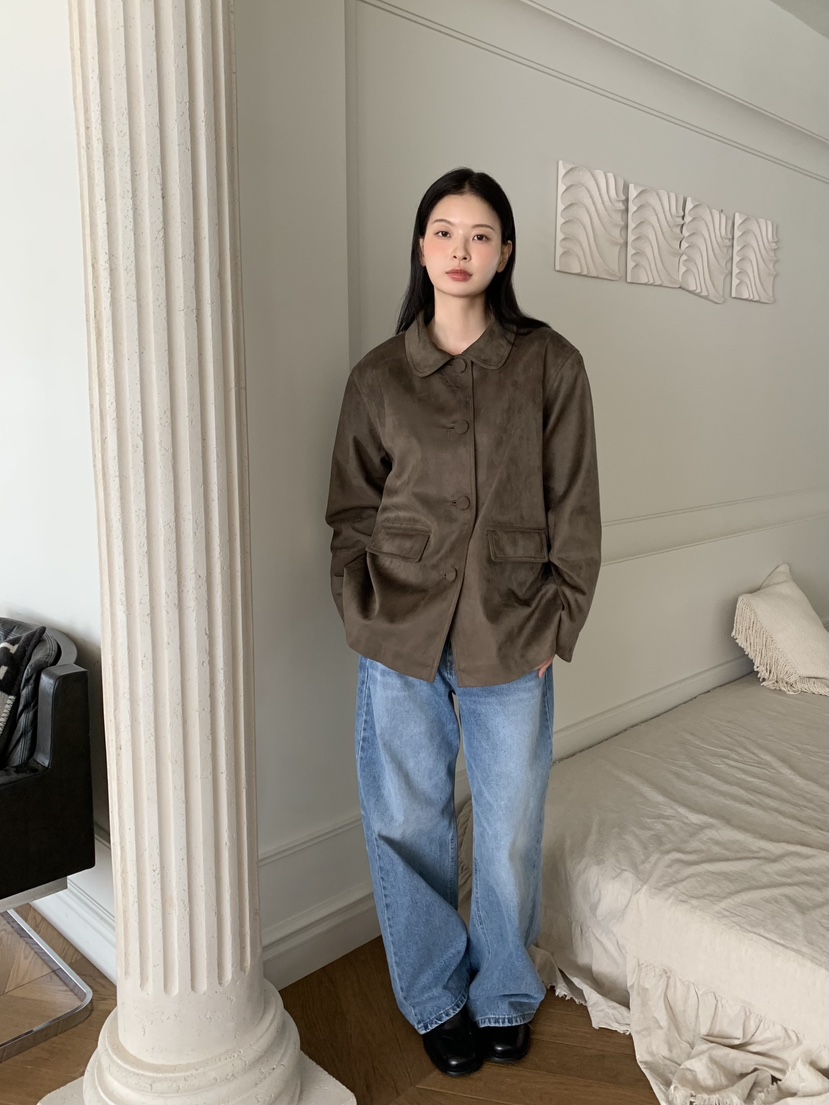 LOVE MY SANTA東大門㊣實拍女士新品真品休閑人氣職業夾克Santa/LOVE MY SANTA夾克圖色2