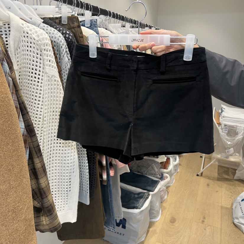 RUMIRU/AWEAR韓國代購㊣女裝新品推薦休閑職業人氣時尚短褲awear/RUMIRU短褲圖色2