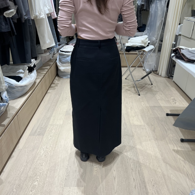 MEMOIRE韓國代購㊣女裝新品休閑時尚熱賣職業25秋冬半身裙中短裙MEMOIRE半身裙/中短裙
