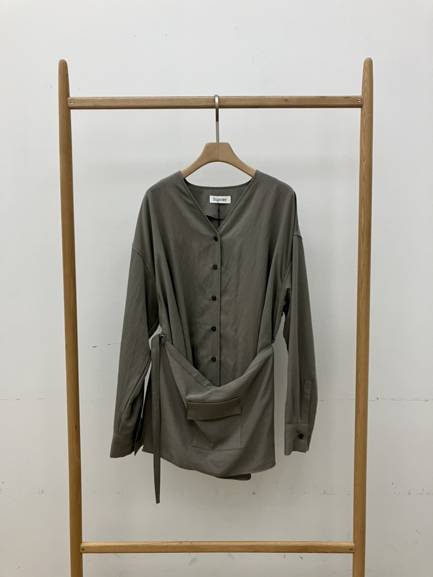 B_GARDER韓國代購㊣女裝新品時尚推薦職業25秋冬襯衫蕾絲衫B.GARDER襯衫/蕾絲衫圖色2