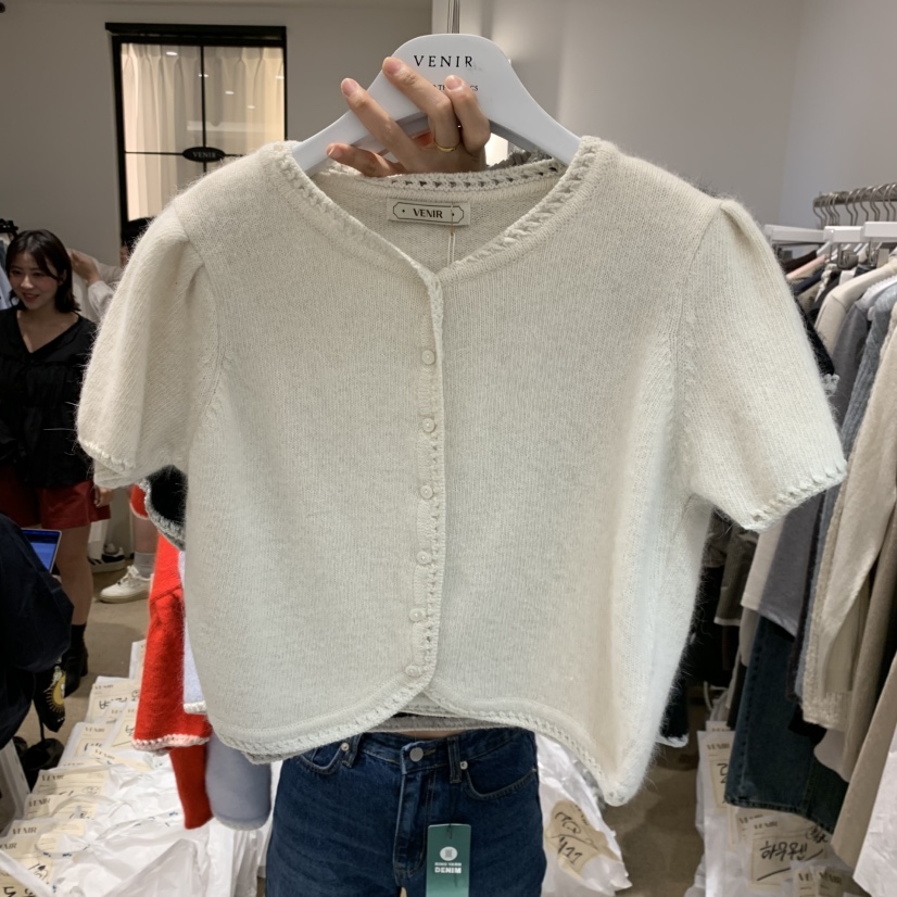 VENIR-a東大門㊣實拍女士新品真品熱賣推薦休閑針織衫安哥拉VENIR-a針織衫圖色3