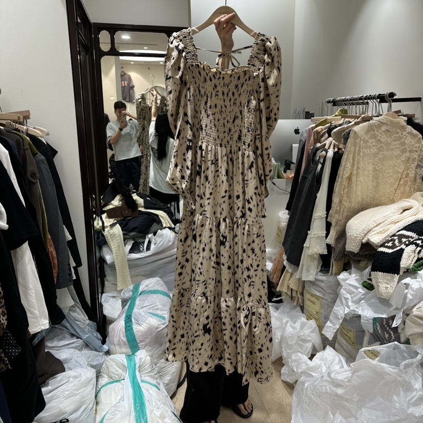 THEMORYPARK東大門㊣實拍女裝新品人氣25秋冬職業真品連衣裙THE MORY PARK連衣裙