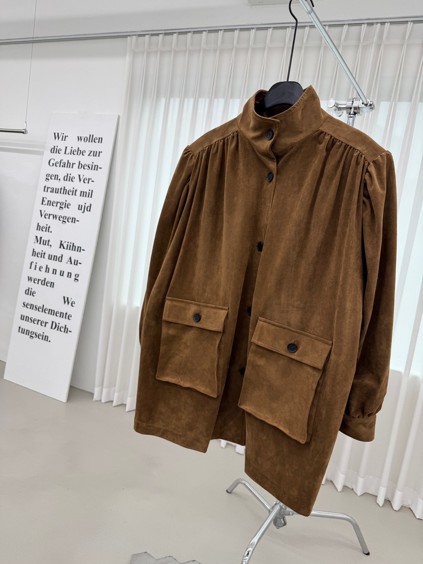 RED-A東大門㊣代購女士新品推薦時尚職業人氣25秋冬夾克絨面革RED-A夾克