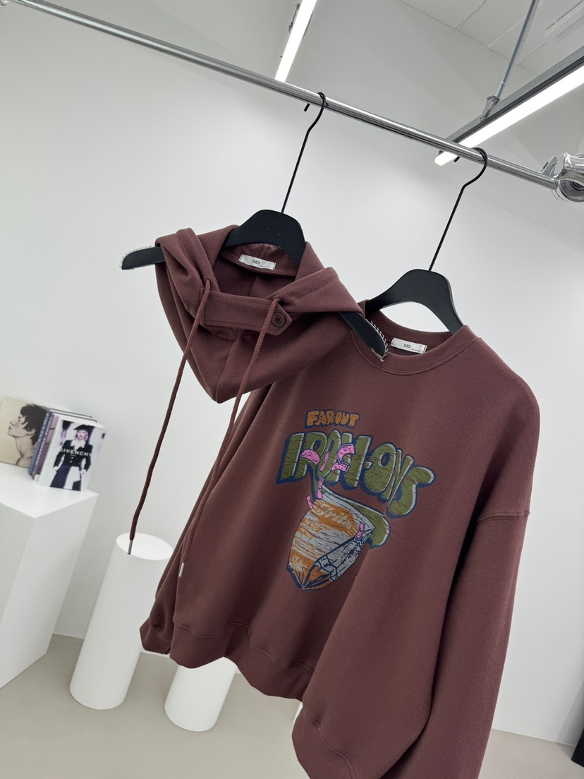 RED-A東大門㊣代購女裝新品職業時尚25秋冬休閑衛衣不含假領RED-A衛衣圖色2