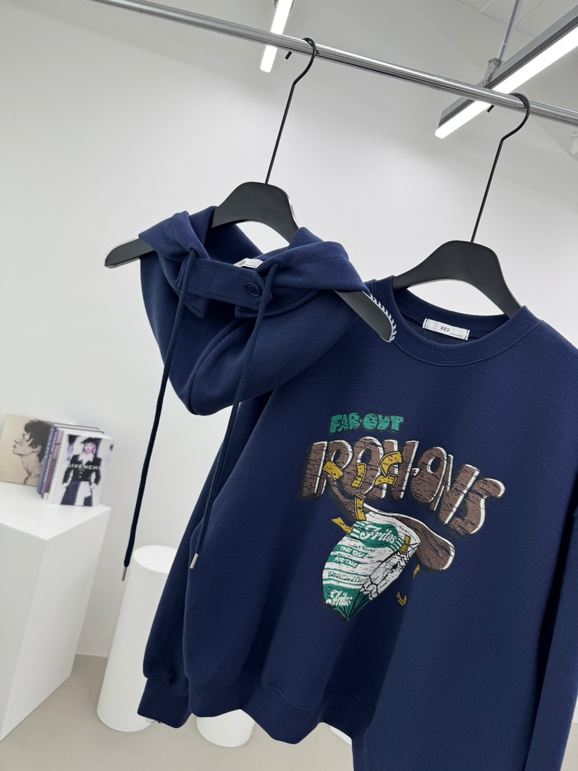 RED-A東大門㊣代購女裝新品職業時尚25秋冬休閑衛衣不含假領RED-A衛衣圖色4