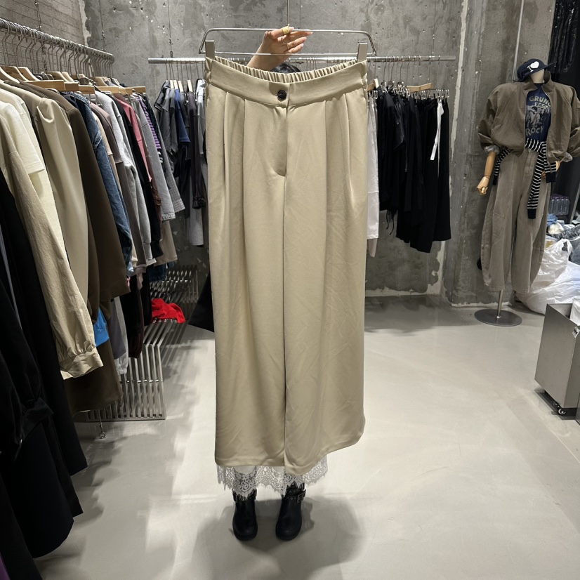 JUNI東大門㊣實拍女士新品25秋冬推薦休閑時尚熱賣職業休閑褲my juni休閑褲