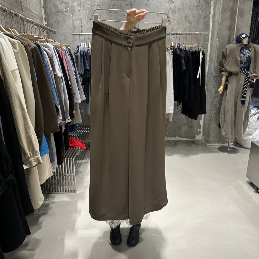 JUNI東大門㊣實拍女士新品25秋冬推薦休閑時尚熱賣職業休閑褲my juni休閑褲圖色2