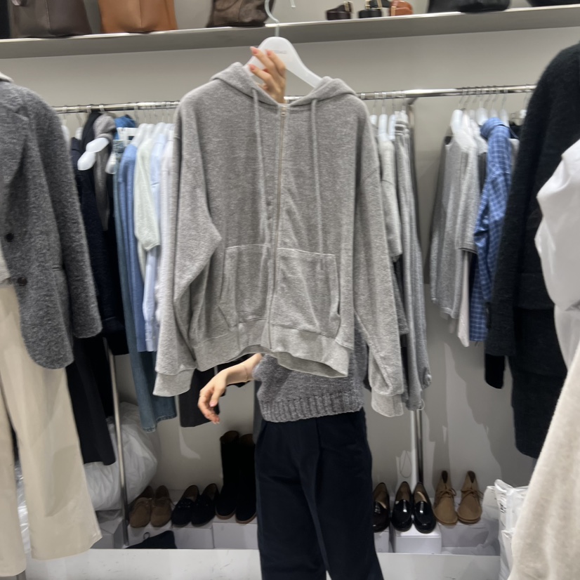 WOOD SAGE東大門㊣直郵女士新品推薦人氣衛衣泰迪熊連帽衫WOOD SAGE衛衣圖色2