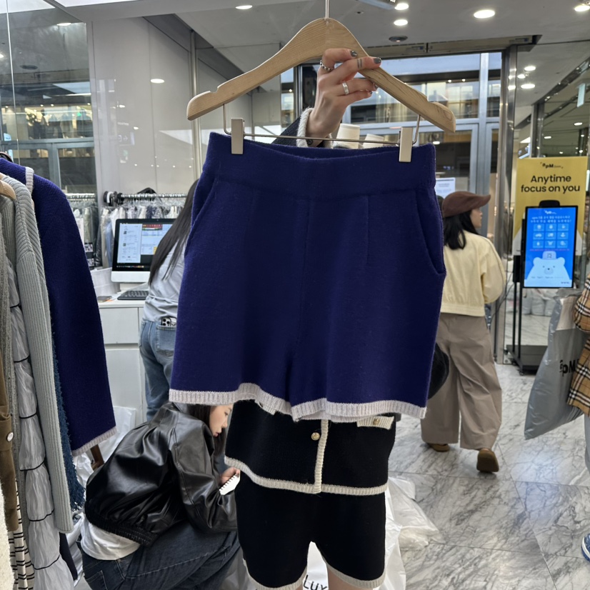 FOUNDATION東大門㊣直郵女士新品真品熱賣25秋冬職業推薦短褲FOUNDATION短褲圖色2