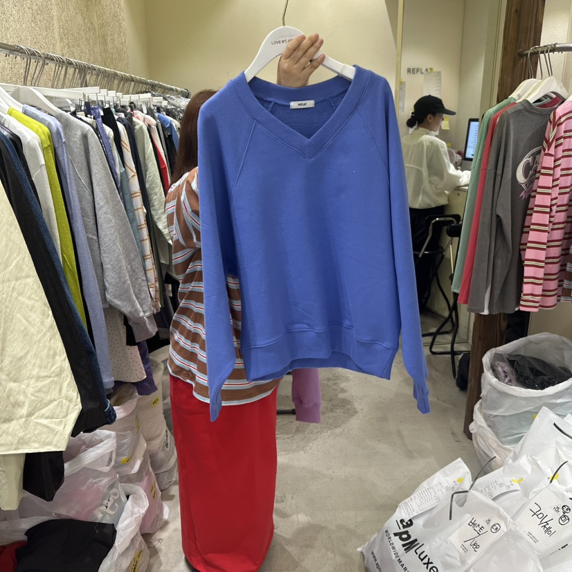 REFLAT東大門㊣代購女裝新品休閑職業時尚熱賣真品25秋冬衛衣REFLAT衛衣圖色2