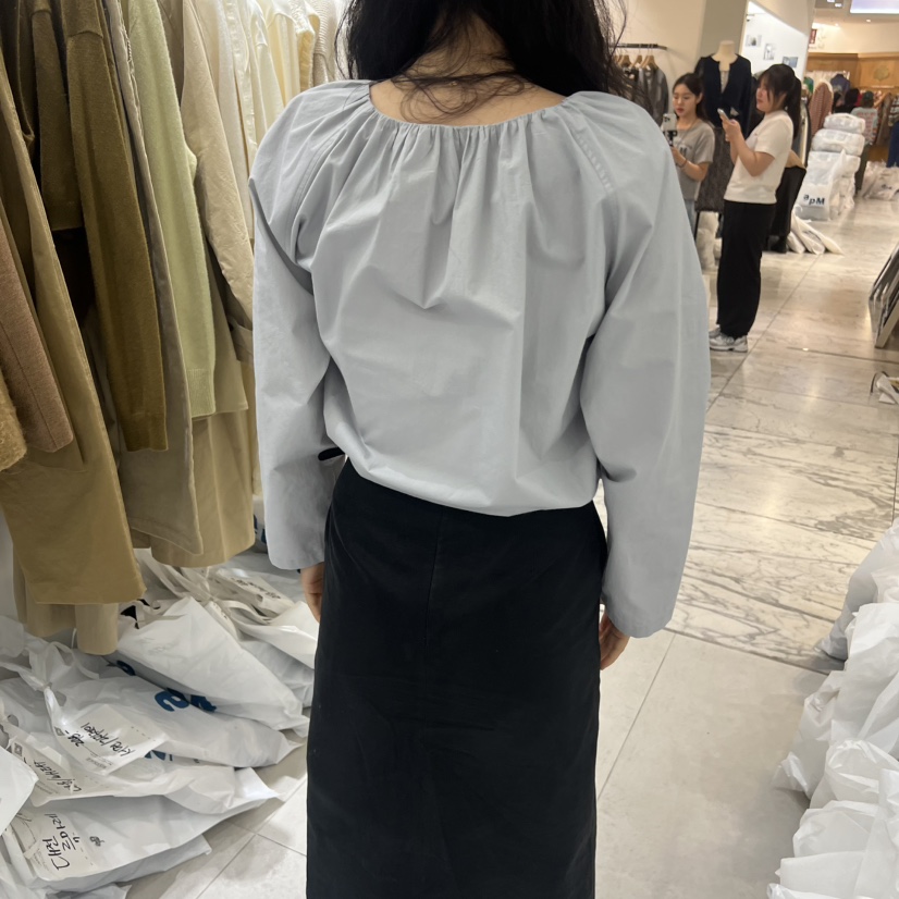 WOOD SAGE東大門㊣實拍女士新款休閑25秋冬推薦襯衫蕾絲衫WOOD SAGE襯衫/蕾絲衫