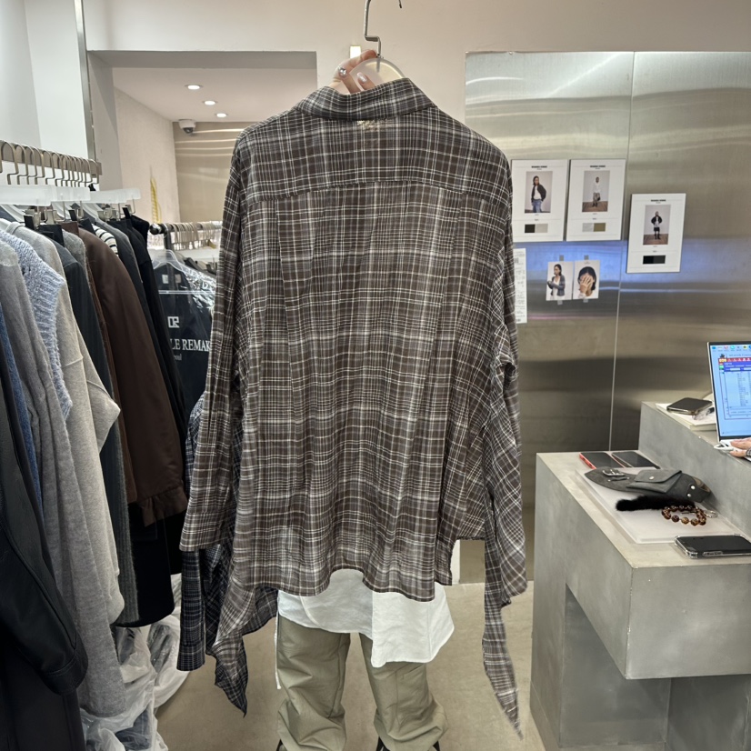 WEARABLE-L東大門㊣直郵女裝新款人氣25秋冬熱賣襯衫蕾絲衫WEARABLE襯衫/蕾絲衫
