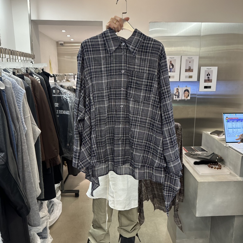 WEARABLE-L東大門㊣直郵女裝新款人氣25秋冬熱賣襯衫蕾絲衫WEARABLE襯衫/蕾絲衫