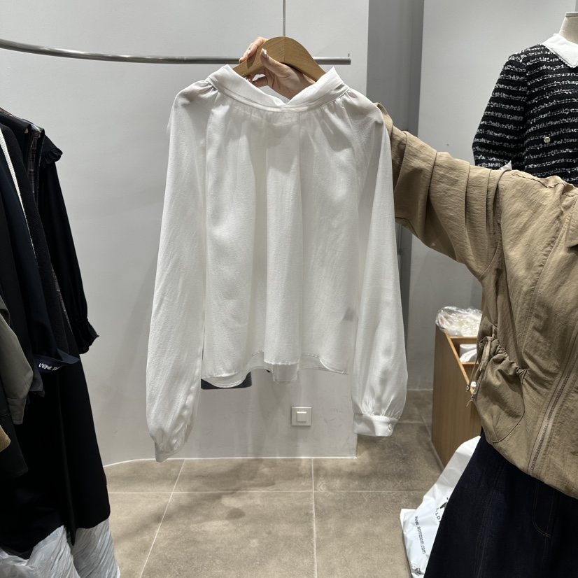 ENVY東大門㊣實拍女裝新款25秋冬熱賣推薦時尚真品襯衫蕾絲衫ENVY襯衫/蕾絲衫