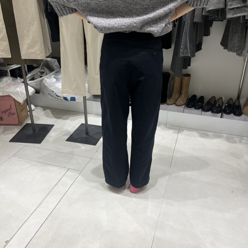 WOOD SAGE韓國直郵㊣女士新品職業人氣推薦休閑25秋冬休閑褲WOOD SAGE休閑褲