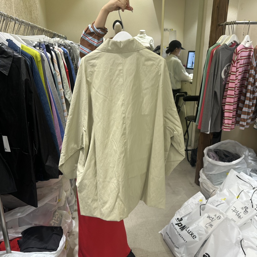 REFLAT韓國直郵㊣女士新品真品時尚休閑人氣25秋冬夾克插肩REFLAT夾克