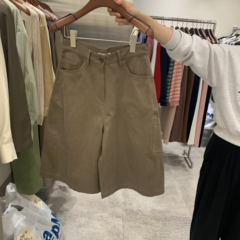 CHAE東大門㊣實拍女裝新品時尚休閑職業人氣推薦熱賣25秋冬短褲CHAE短褲圖色2