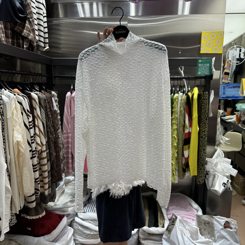 RUNWAY-런웨이東大門㊣代購女士新品人氣職業25秋冬襯衫蕾絲衫RUNWAY襯衫/蕾絲衫