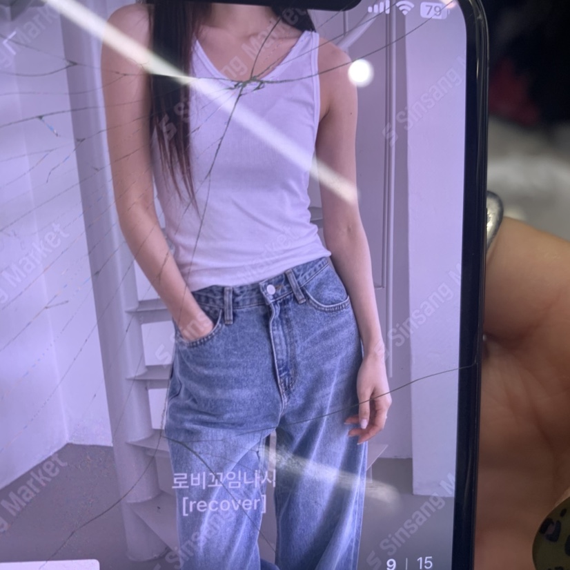 RECOVER東大門㊣代購女裝新品休閑職業推薦吊帶背心不含內搭RECOVER/MOMENT吊帶/背心