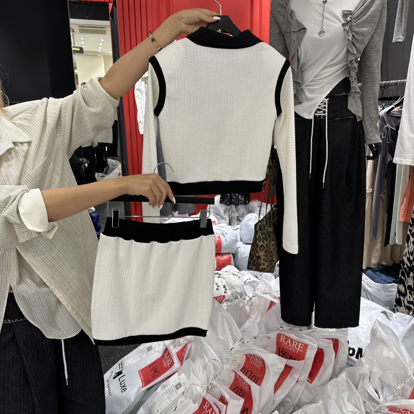 RARE CLOSET韓國直郵㊣女士新品休閑職業時尚推薦套裝兩件套RARE CLOSET套裝