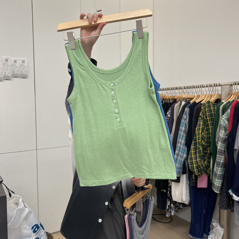 DOHWAJI韓國直郵㊣女士新款休閑熱賣25秋冬職業時尚吊帶背心DOHWAJI吊帶/背心