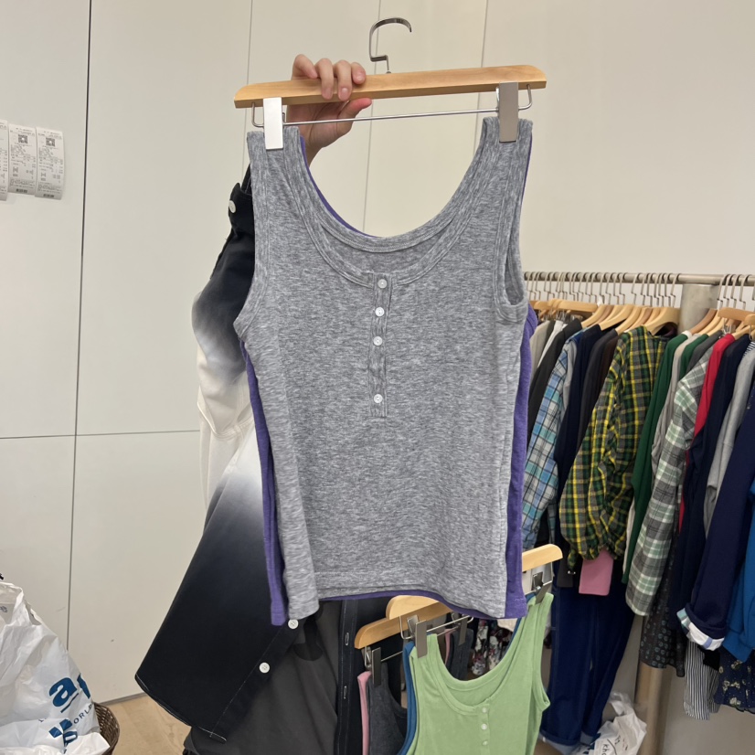 DOHWAJI韓國直郵㊣女士新款休閑熱賣25秋冬職業時尚吊帶背心DOHWAJI吊帶/背心圖色4