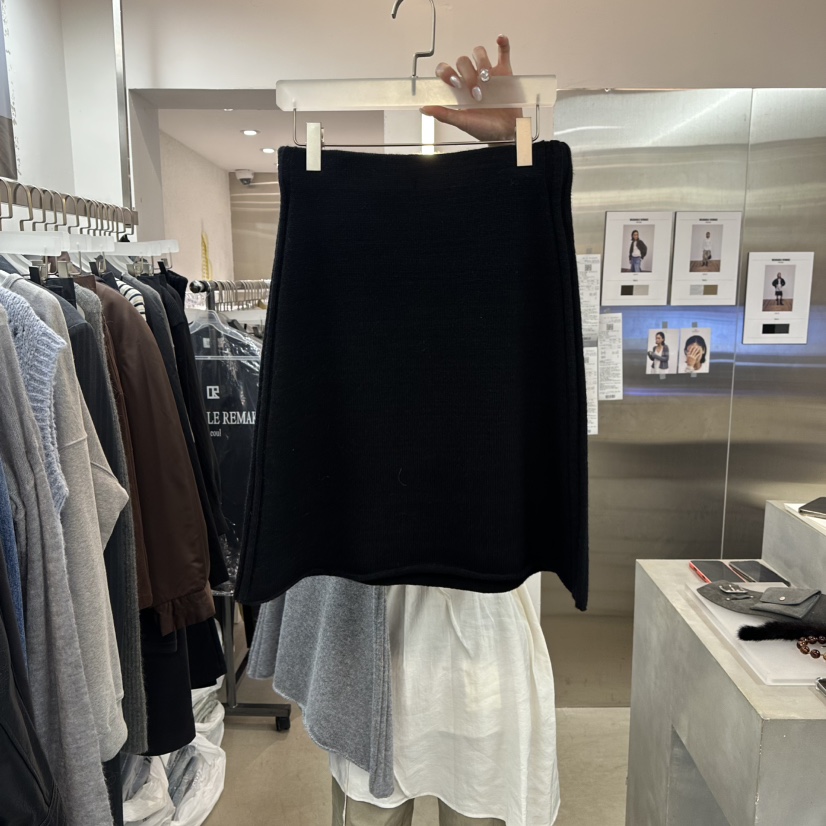 WEARABLE-L韓國直郵㊣女裝新品職業25秋冬時尚推薦人氣長裙WEARABLE長裙圖色3