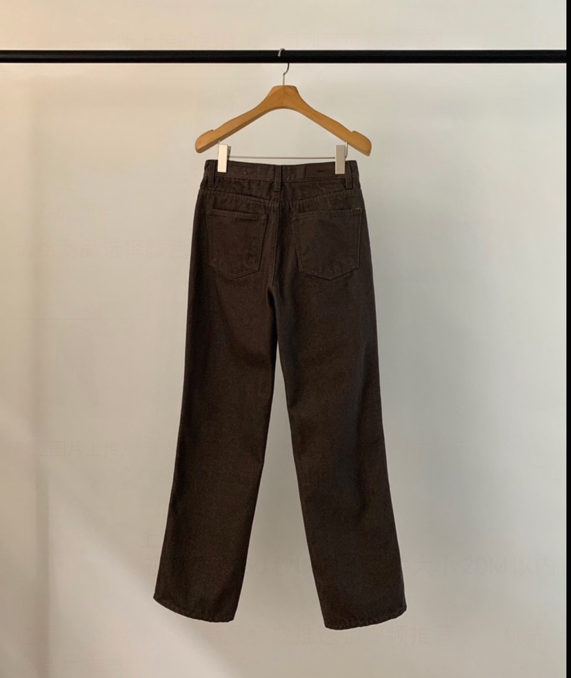 THE BRUNCH東大門㊣實拍女裝新品人氣真品休閑推薦25秋冬牛仔褲THE BRUNCH牛仔褲
