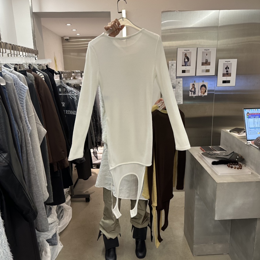 WEARABLE-L韓國代購㊣女士新品職業人氣休閑時尚25秋冬長袖T恤WEARABLE長袖T恤