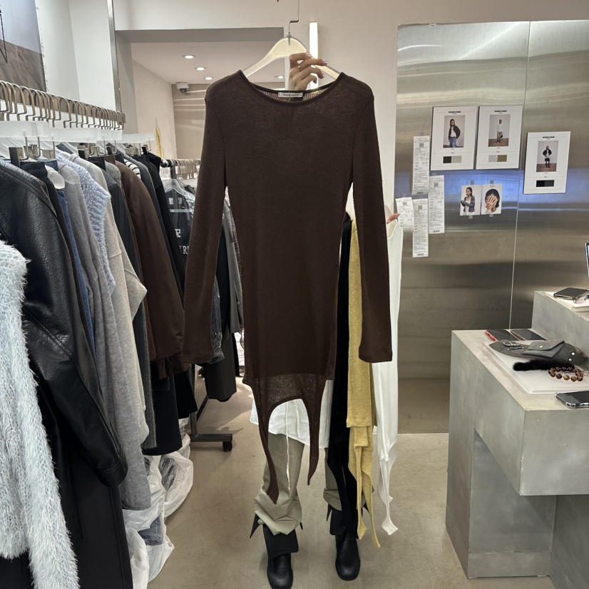 WEARABLE-L韓國代購㊣女士新品職業人氣休閑時尚25秋冬長袖T恤WEARABLE長袖T恤圖色2