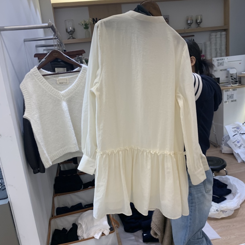 NEVER.1東大門㊣直郵女裝新款熱賣時尚推薦25秋冬真品連衣裙NEVER.1連衣裙