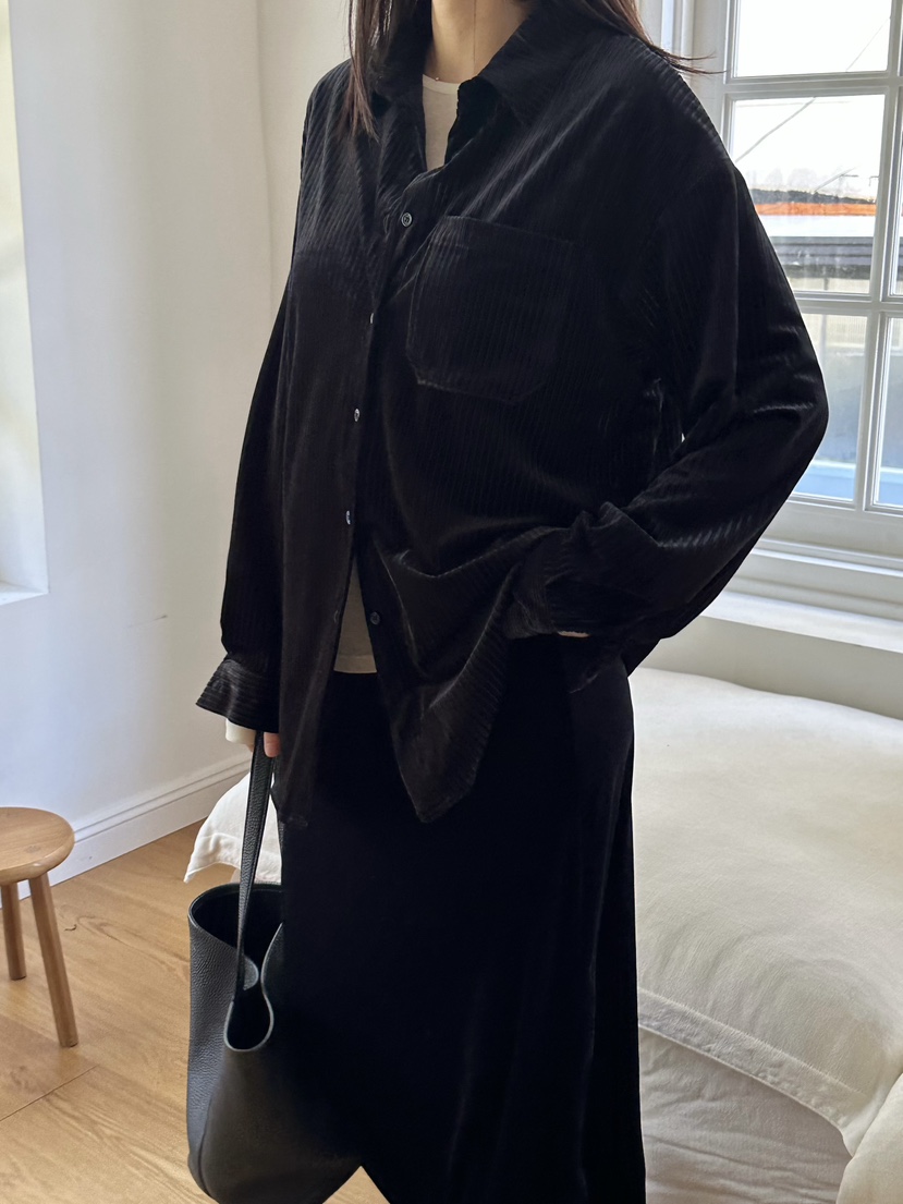 LE VASE東大門㊣直郵女士新款職業真品25秋冬休閑襯衫蕾絲衫LE VASE襯衫/蕾絲衫