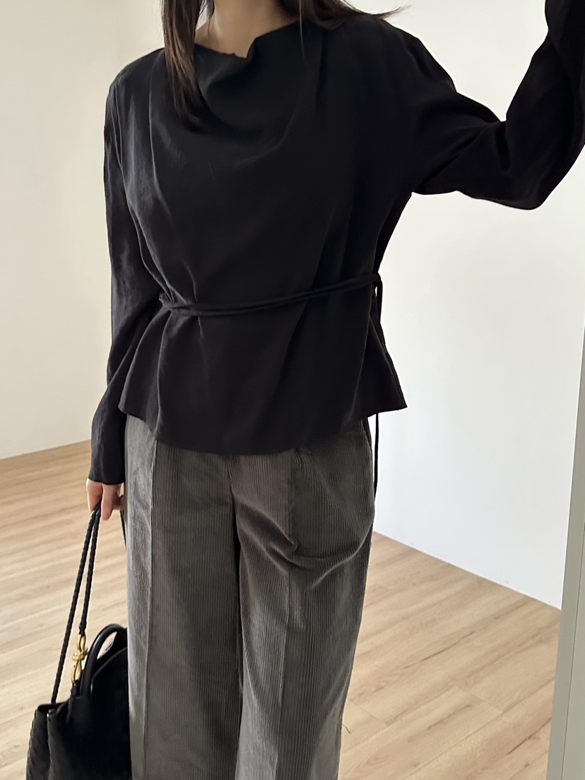 LE VASE東大門㊣直郵女士新款推薦時尚職業人氣襯衫蕾絲衫LE VASE襯衫/蕾絲衫