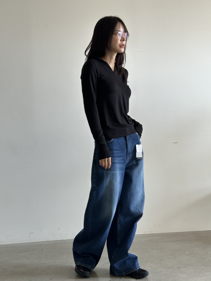 LE VASE韓國直郵㊣女士新品人氣休閑推薦熱賣職業時尚長袖T恤LE VASE長袖T恤