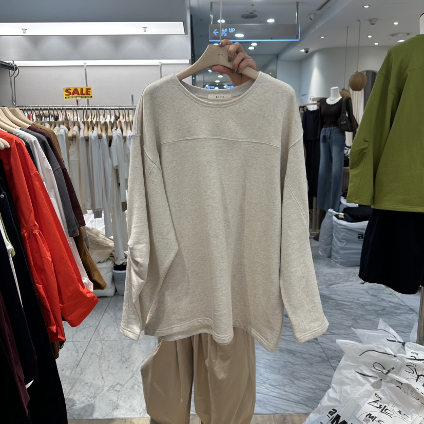 REVE-L韓國代購㊣女裝新品人氣熱賣真品時尚休閑推薦25秋冬衛衣REVE-L衛衣圖色4