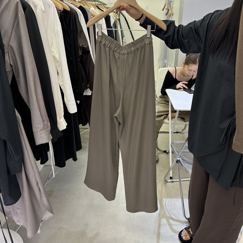 AMON韓國代購㊣女裝新品時尚推薦職業真品人氣25秋冬休閑褲AMON休閑褲