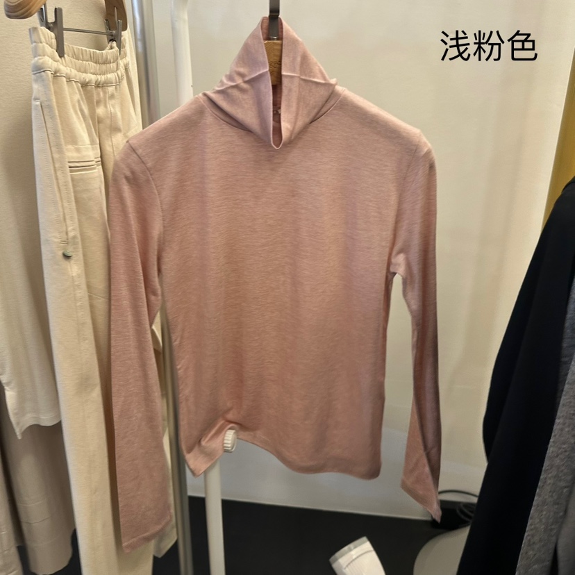 EGG韓國代購㊣女裝新品25秋冬推薦職業人氣熱賣真品長袖T恤EGG-訂貨周期長長袖T恤圖色6