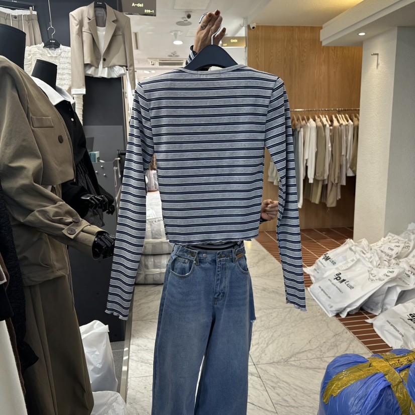 A-DEL東大門㊣實拍女裝新品休閑推薦時尚套裝兩件套開襟衫A-DEL套裝