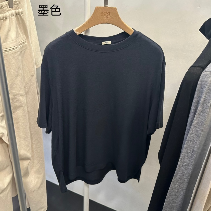 EGG韓國直郵㊣女士新品休閑推薦25秋冬職業真品熱賣T恤羊毛EGG-訂貨周期長T恤圖色7