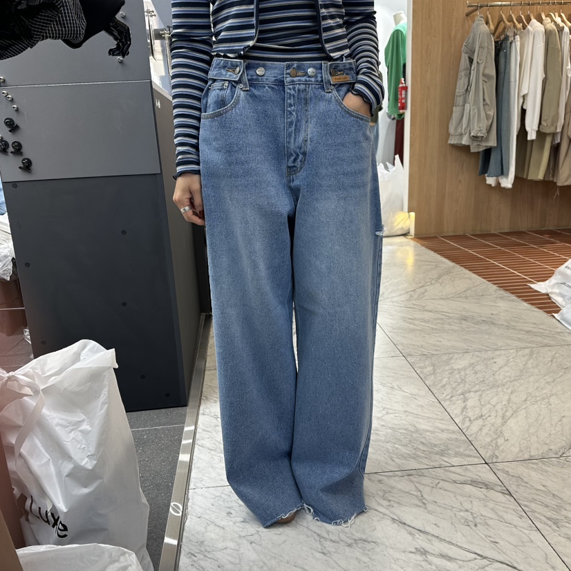 A-DEL東大門㊣代購女士新品真品熱賣職業休閑時尚推薦牛仔褲A-DEL牛仔褲